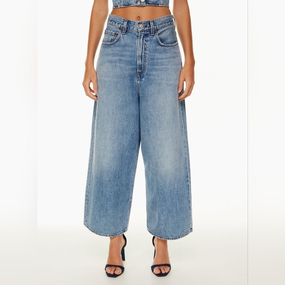 AGOLDE Valeria Jean in Temor - Picture 2 of 7